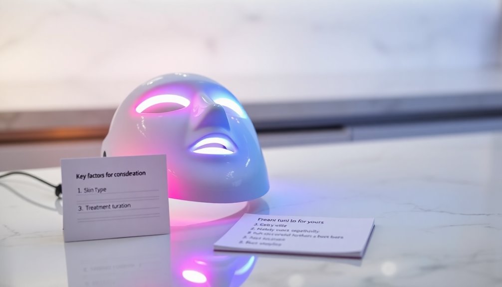 choosing led mask therapy