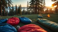 cozy camping sleeping bags