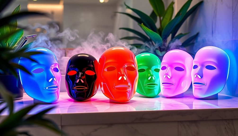 led masks for skincare