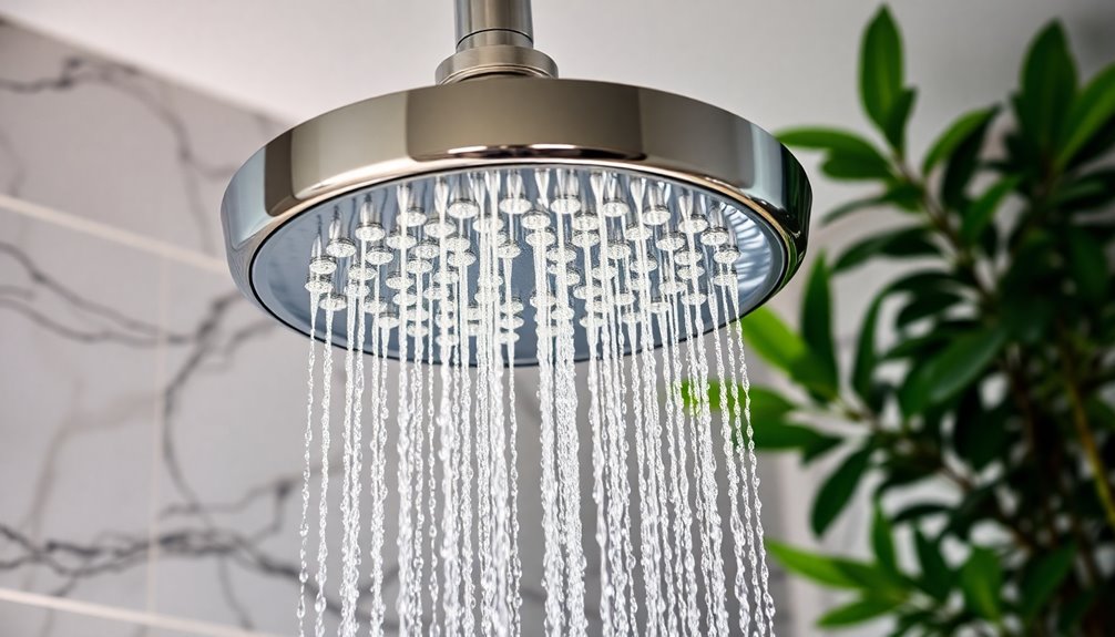 luxurious shower experience options