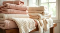 luxurious soft absorbent towels