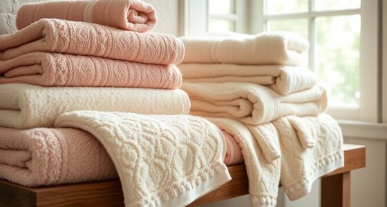 luxurious soft absorbent towels