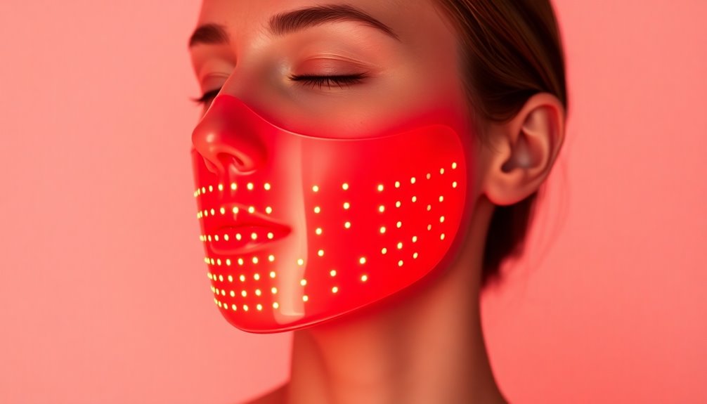 red led mask devices