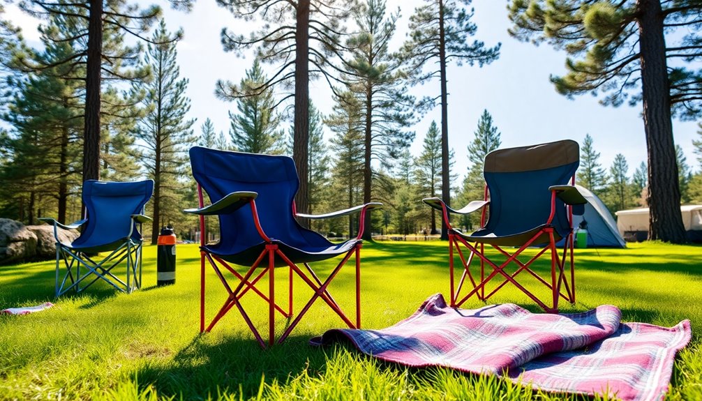 selecting ideal camping chairs