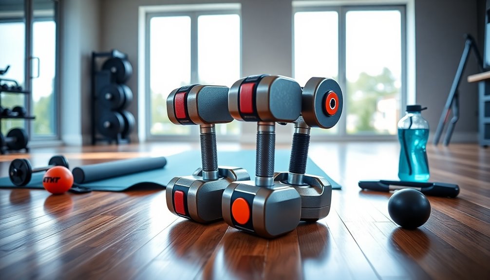 selecting the right adjustable dumbbells