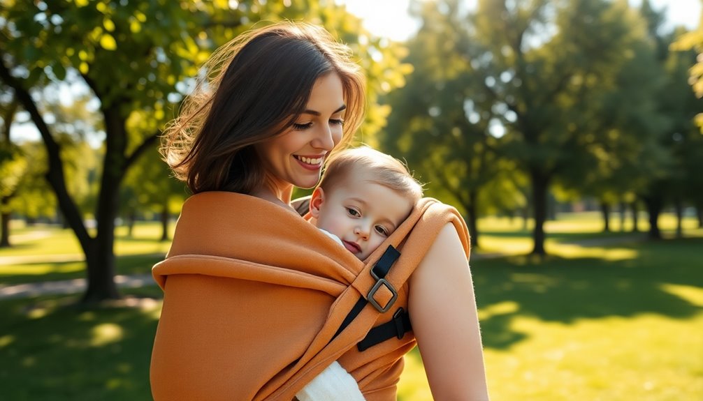 stylish and comfortable baby carriers