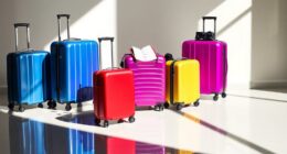 stylish durable luggage sets