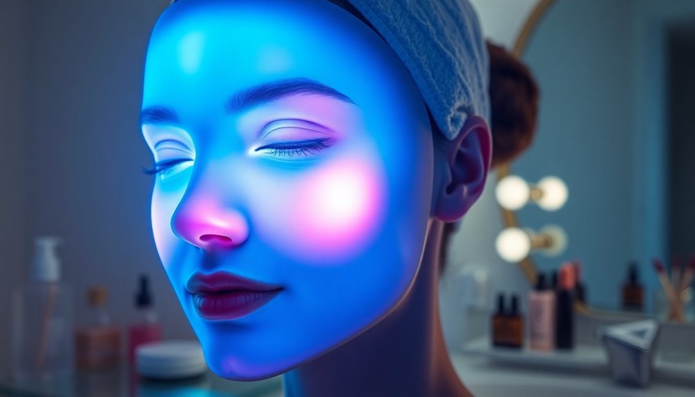 top led face masks