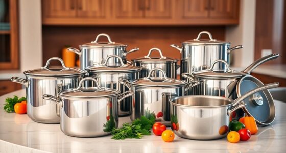 top stainless steel cookware