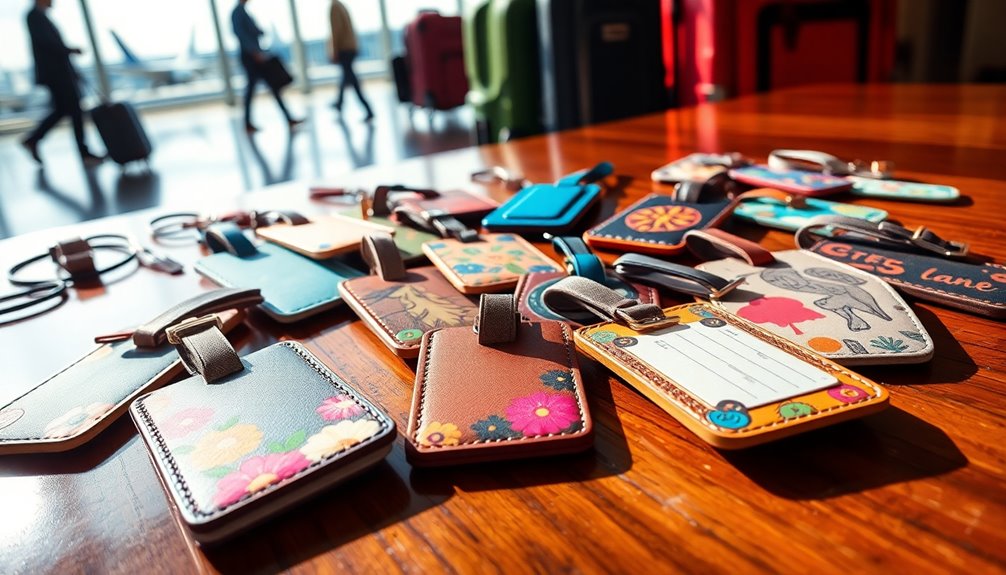 unique luggage tags selection