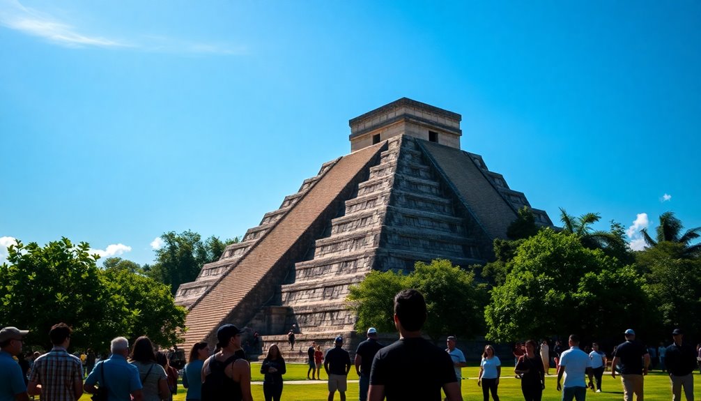 ancient mayan archaeological site