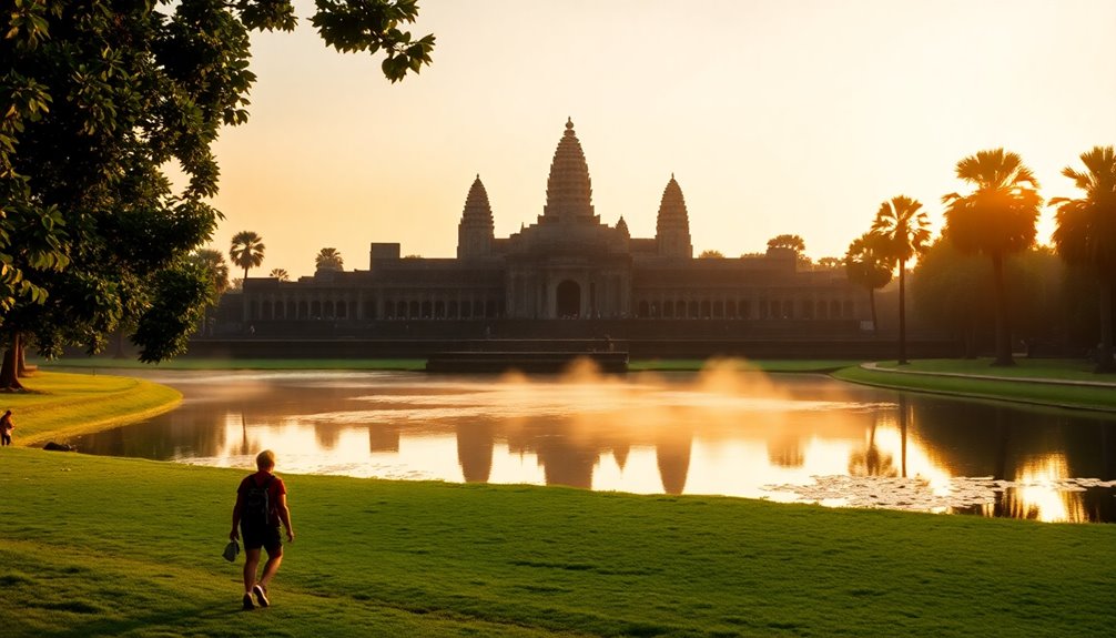 ancient temple complex in cambodia