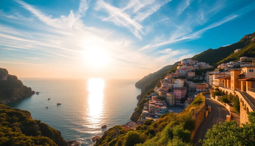 breathtaking seaside scenery positano