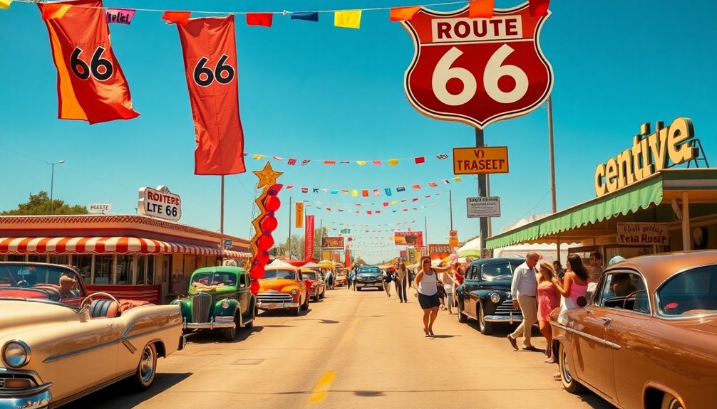 route 66 celebrations and festivities