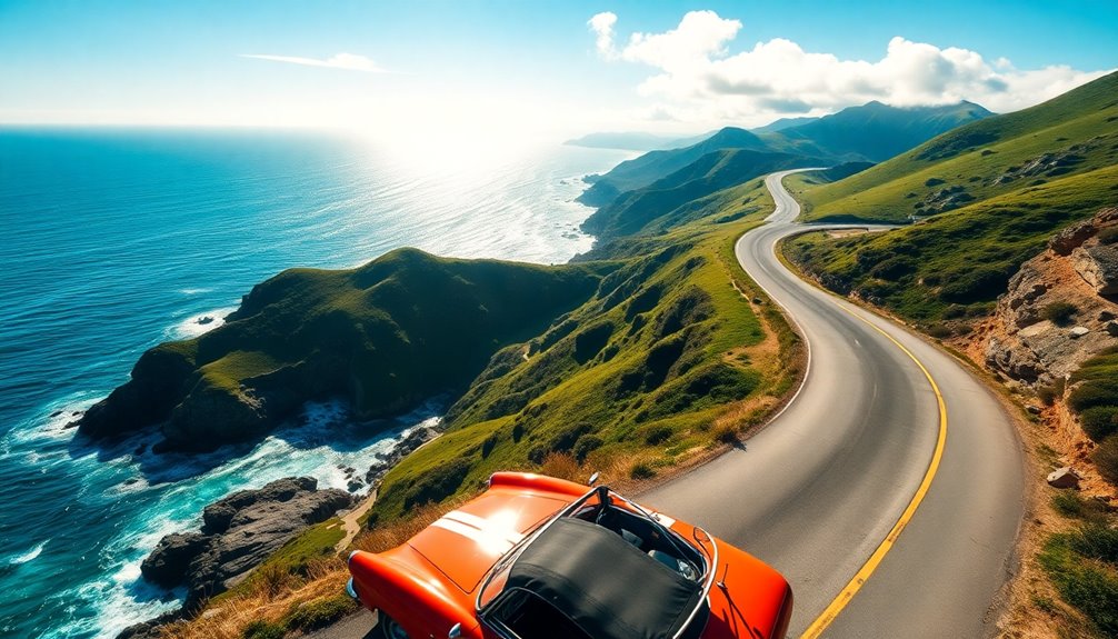 scenic coastal driving experience