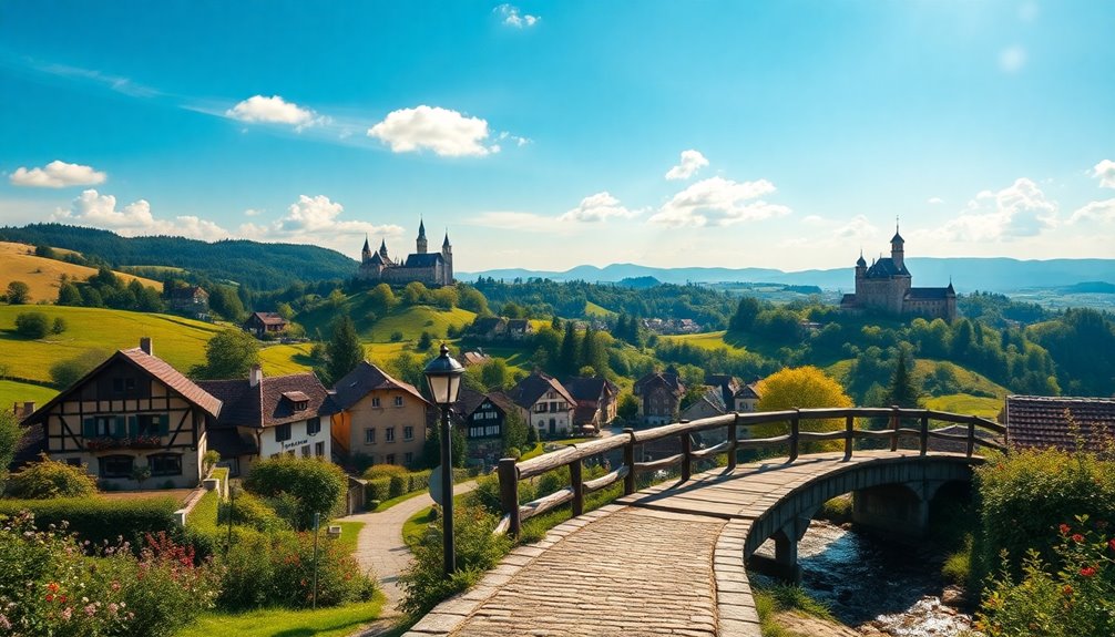 scenic route through germany