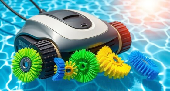 top robotic pool brush replacements