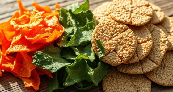 bake crispy healthy snacks