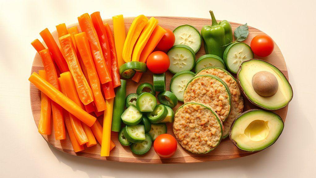 colorful fun nutrient rich snacks