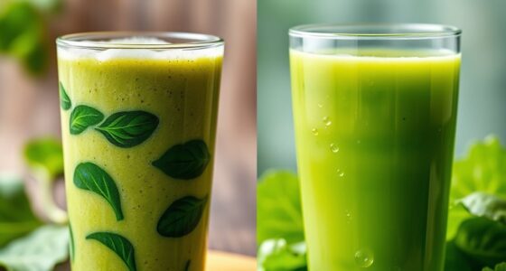 comparing nutritional benefits differently