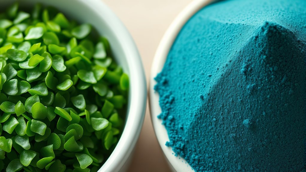 comparing superfood algae benefits