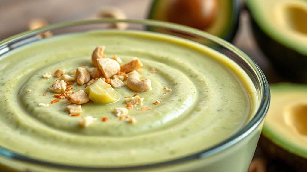 creamy nutritious raw soups
