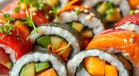 creative ingredients for sushi