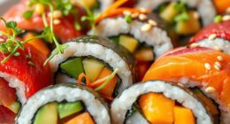 creative ingredients for sushi