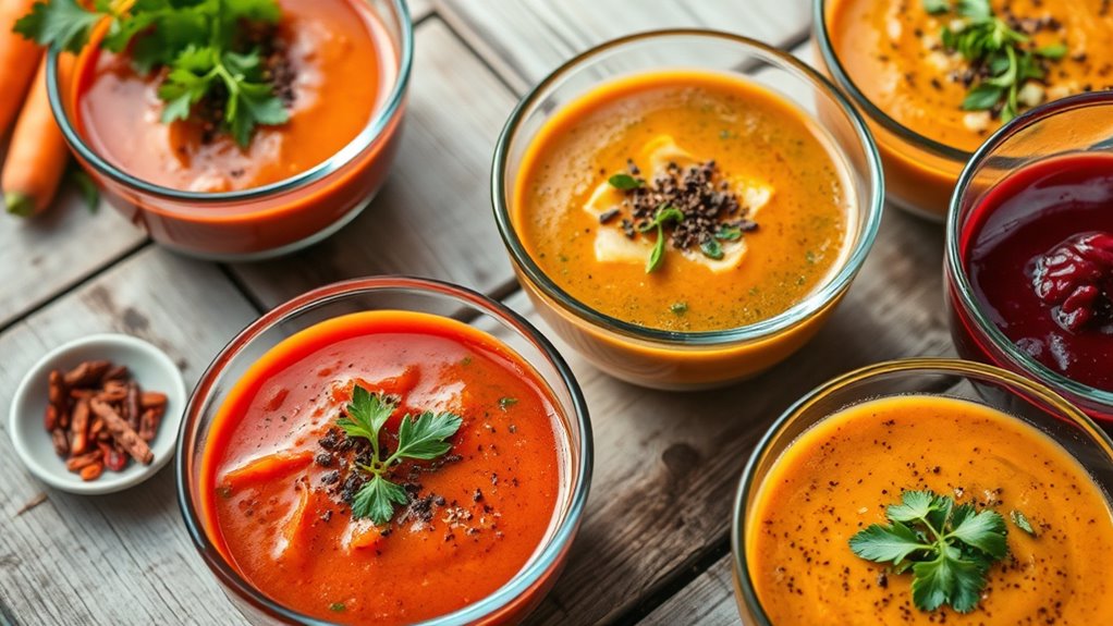 creative raw soup variations