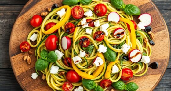 creative zoodle topping ideas