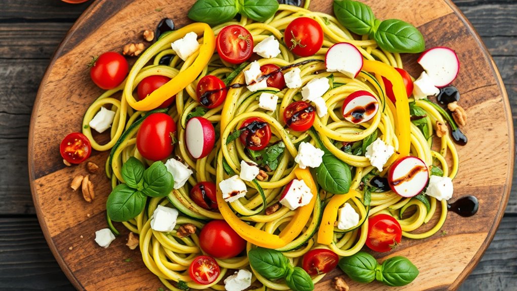 creative zoodle topping ideas
