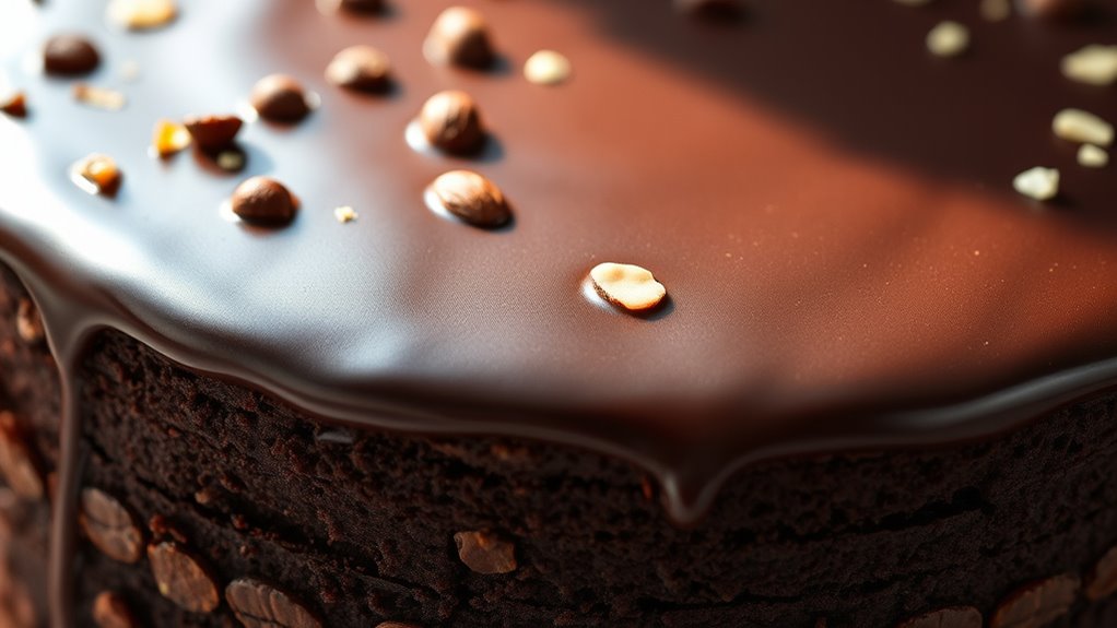decadent healthy multi layered dessert