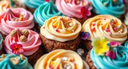 decorative frostings and toppings