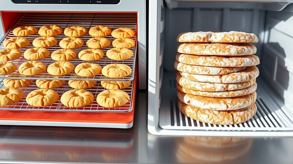 dehydrator and freezer methods