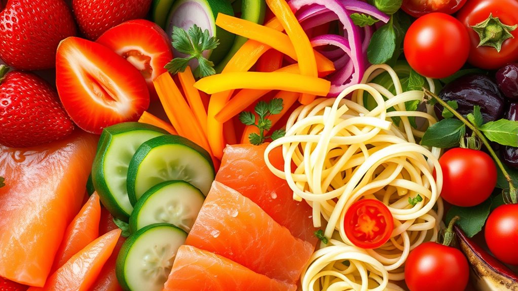 diverse homemade pet meals