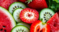 eating raw produce hydrates naturally