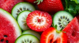 eating raw produce hydrates naturally