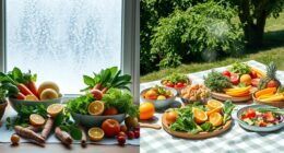 eating raw year round