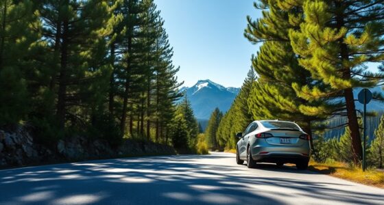 electric eco friendly car trip