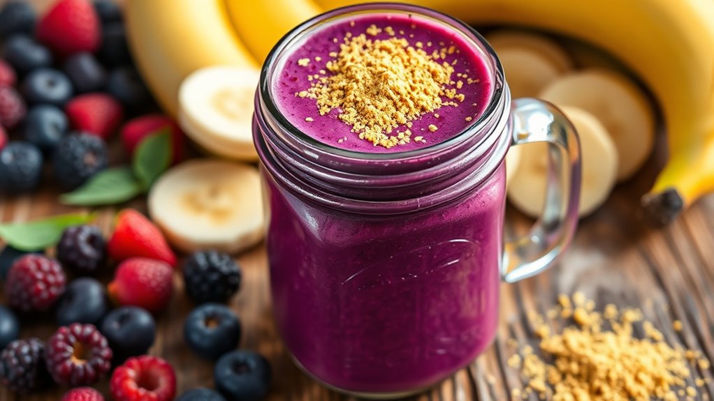 enhance smoothies with herbal adaptogens