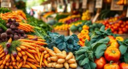 farmer s market raw food