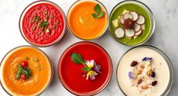 five flavorful raw soups