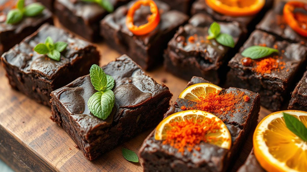 flavorful healthy vegan brownies