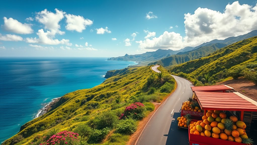 hawaiian fruit scenic stops