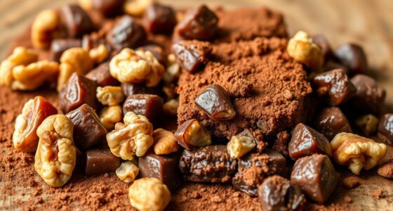 healthy chocolate dessert base