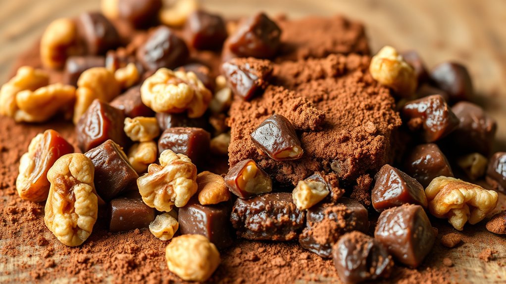 healthy chocolate dessert base