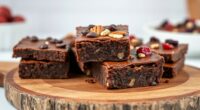 healthy easy raw brownies