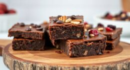 healthy easy raw brownies