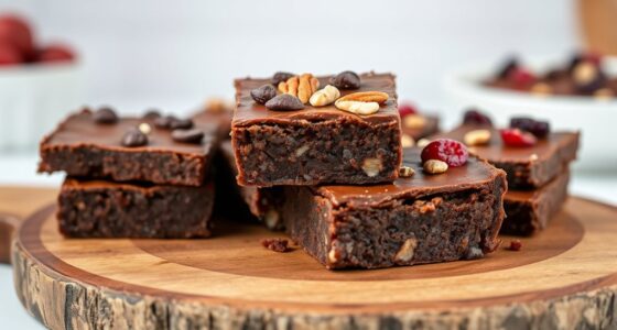 healthy easy raw brownies