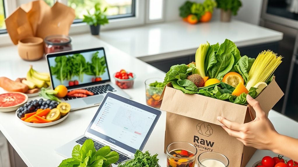 healthy raw food delivery